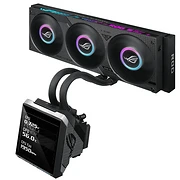 Asus ROG Strix SLC IV 360 ARGB LCD - Dissipatore AIO 360mm con display IPS 5.08" e ventole ARGB - Nero