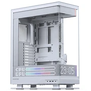Phanteks Evolv X2 Matrix E-ATX Midi-Tower - Vetro Temperato, Matrix LED - Bianco