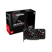 PowerColor Reaper Radeon RX 9060 XT 16GB GDDR6 - Scheda Video AMD RDNA 4, PCIe 5.0, Dual-Fan