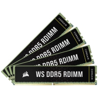 Corsair WS RDIMM ECC DDR5 6000MHz C32, Nero - 64 GB (4x16GB)