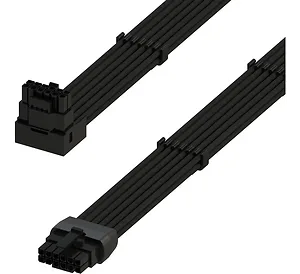 Cavo Adattatore GPU 8 Pin PCI-E A Basso Profilo E Angolo Retto – 11mm, Per Case Compatti - Foto 3