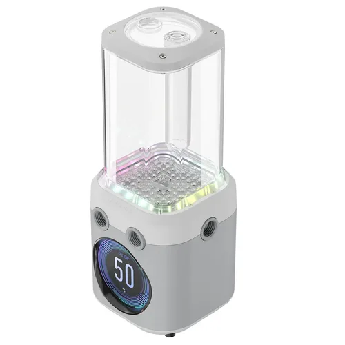 Corsair Hydro X Series XD5 RGB Elite LCD Pompa/Tanica Combo - Bianco