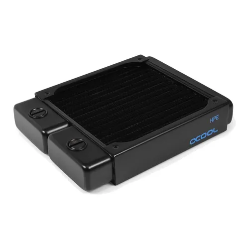 Alphacool NexXxoS HPE-30 Radiator 18 FPI 120mm - Radiatore Multipass in Rame Nero