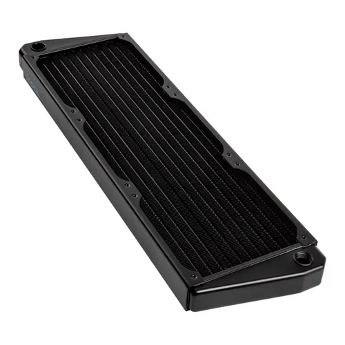 Alphacool NexXxoS ST30 Full Copper X-Flow 16 FPI 360mm - Radiatore Slim Crossflow Nero
