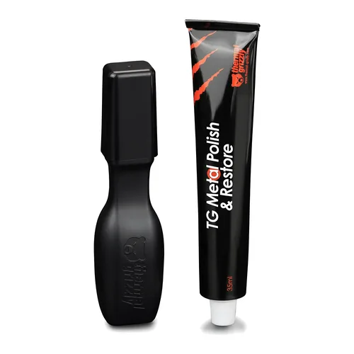 Thermal Grizzly TG Metal Polish & Restore, Pasta Lucidante per Metalli con Accessori - 35 ml