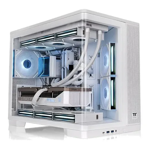Thermaltake Arcus 280 TG ARGB - Case Micro Tower - Snow White
