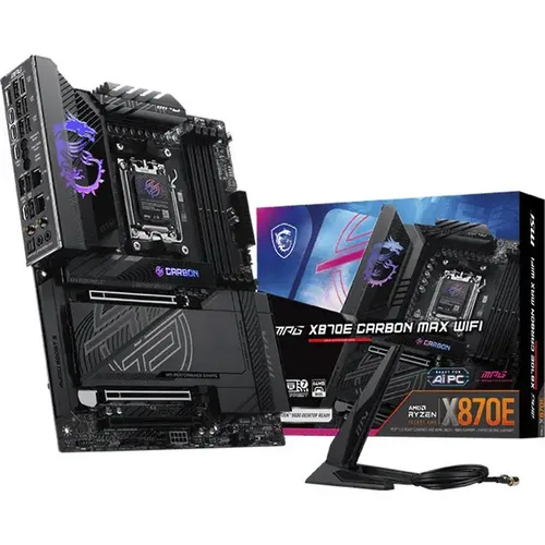 MSI MPG X870E CARBON MAX WiFi - Socket AM5, DDR5