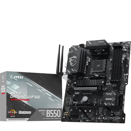 MSI B550 GAMING WIFI6E - Socket AM4, DDR4