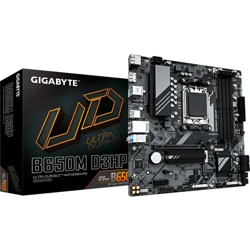 Gigabyte B650M D3HP - Scheda Madre Micro-ATX AM5 DDR5 PCIe 4.0 LAN 2.5GbE