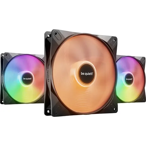 be quiet! Light Wings LX Reverse ARGB Fan - 140mm - Nero (3pz)
