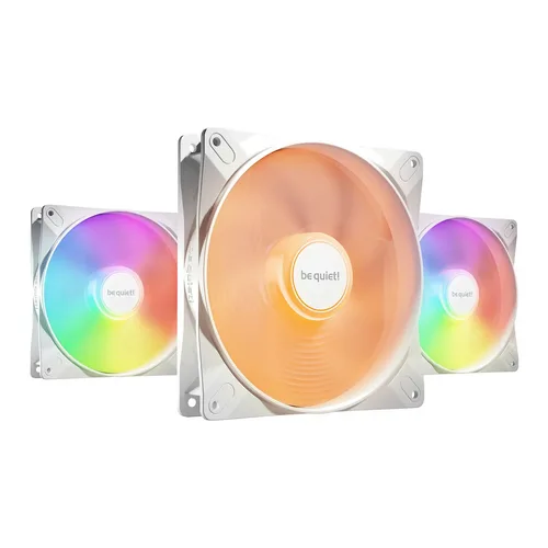 be quiet! Light Wings LX Reverse ARGB Fan - 140mm - Bianco (3pz)