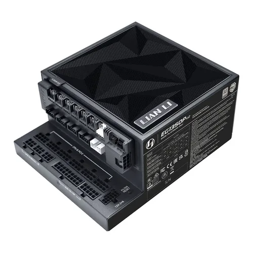 Lian Li EDGE Platinum V2 80 PLUS Platinum + EDGE Hub ADV - ATX 3.1 - 1350 Watt, Nero