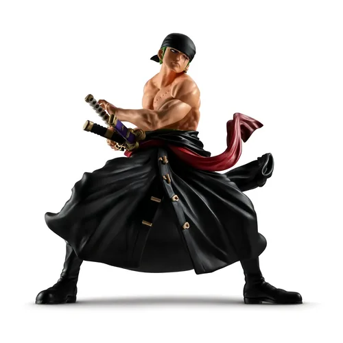 MegaHouse One Piece WALLSTAR Roronoa Zoro - Figura da Collezione in Blister Espositivo - 9 cm