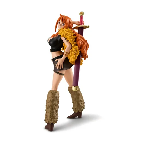 MegaHouse One Piece Wallstar Nami Elbaph Arc - Figura da Collezione con Blister da Parete - 10-12 cm