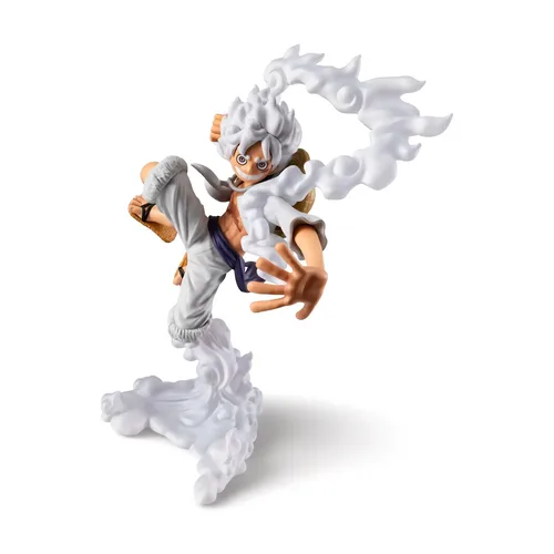 MegaHouse One Piece WALLSTAR Monkey D. Luffy Gear 5 - Figura da Collezione in Blister da Parete - 10 cm