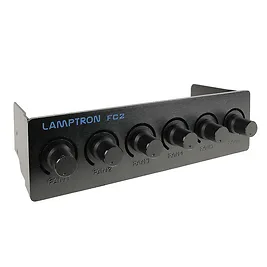 Lamptron FC2 Fan Controller 5.25 pollici - Nero Lamptron FC2 Fan Controller 5.25 pollici - Nero