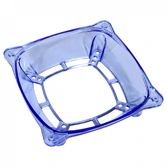 InLine Convogliatore 120 > 70/80/92mm - Blu Trasparente InLine Convogliatore 120 > 70/80/92mm - Blu Trasparente