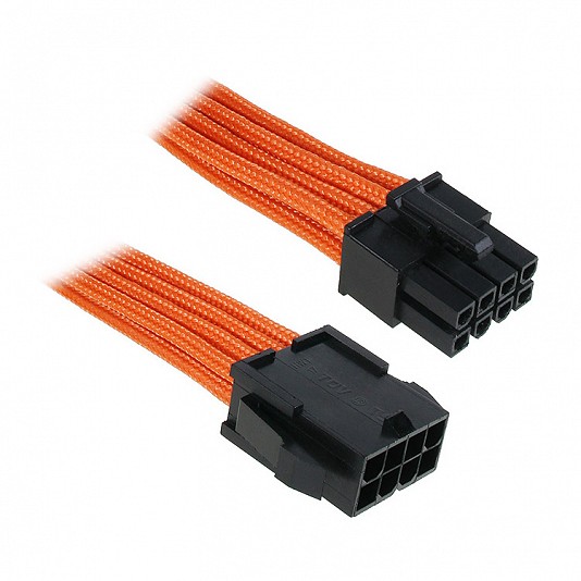 BitFenix Prolunga 8-Pin EPS12V - sleeved orange/black BitFenix Prolunga 8-Pin EPS12V - sleeved orange/black