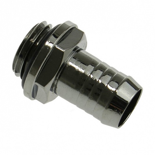 Bitspower Connettore Dritto G1/4 / tubo Ø10mm - Nero Lucido Bitspower Connettore Dritto G1/4 / tubo Ø10mm - Nero Lucido