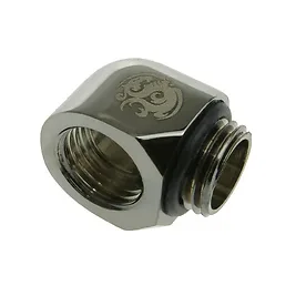 Bitspower Connettore a L passo 1/4" - Nero Bitspower Connettore a L passo 1/4" - Nero