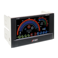 Aerocool V12XT Fan Controller Touch Panel - 2x 5,25"