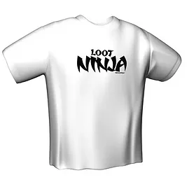 GamersWear Loot Ninja T-Shirt White (XXL) GamersWear Loot Ninja T-Shirt White (XXL)