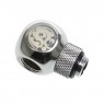 Bitspower T-Adapter passo 1/4" ruotabile - shiny silver