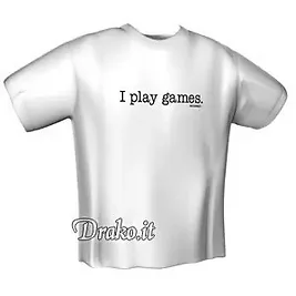 GamersWear IPlay T-Shirt White (XL) GamersWear IPlay T-Shirt White (XL)