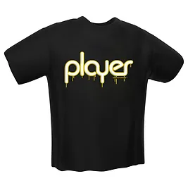 GamersWear Player T-Shirt Black (XXL) GamersWear Player T-Shirt Black (XXL)