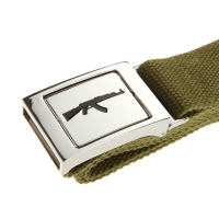 Gamerswear GunFlip Belt, Cintura con Fibbia - Verde