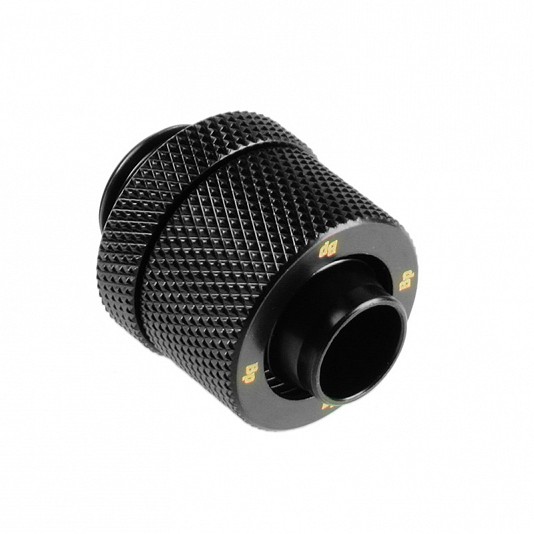 Bitspower Connettore Dritto passo 1/4" x tubo da 13/10mm - matte black Bitspower Connettore Dritto passo 1/4" x tubo da 13/10mm - matte black