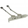 InLine Staffa PCI 2x USB 2.0 - 15cm