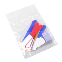 LABEL THE CABLE Mini Fascette in Velcro 10 pezzi - Mix Colori