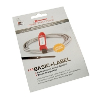 LABEL THE CABLE Kit 3 Fascette in Velcro + Etichette - Mix Colori