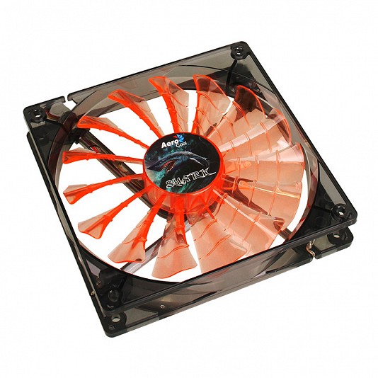 Aerocool Shark Evil Black Edition LED Fan - 140mm Aerocool Shark Evil Black Edition LED Fan - 140mm
