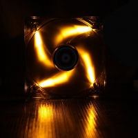 BitFenix Spectre 120mm Fan Orange LED - Nero