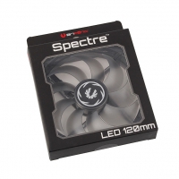BitFenix Spectre 120mm Fan White LED - black