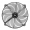 BitFenix Spectre 200mm Fan, LED Rosso - Nero