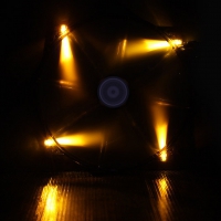 BitFenix Spectre 200mm Fan Orange LED - black