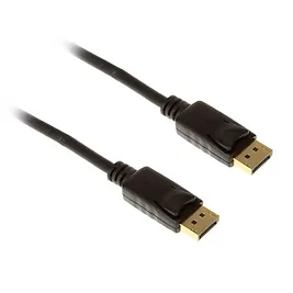 InLine Cavo DisplayPort M/M, 4K2K, UHD, FullHD, Connettore Dorato, Nero - 2m InLine Cavo DisplayPort M/M, 4K2K, UHD, FullHD, Connettore Dorato, Nero - 2m
