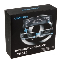 Lamptron CM615 Internet Fan Controller 6 Canali 5.25 pollici - Nero