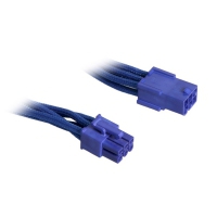 BitFenix Prolunga 6-Pin 45cm - sleeved blue/blue