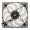 BitFenix Spectre PWM 120mm Fan White LED - black