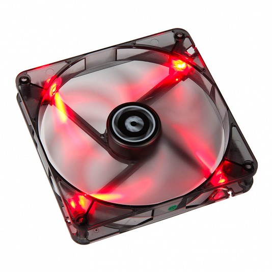 BitFenix Spectre PWM 140mm Fan Red LED - Nero BitFenix Spectre PWM 140mm Fan Red LED - Nero