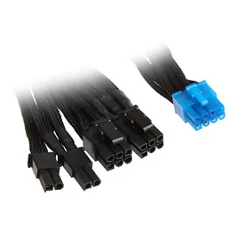Silverstone Doppio Cavo PCIe 6+2 Pin per PSU Modulare - 550mm Silverstone Doppio Cavo PCIe 6+2 Pin per PSU Modulare - 550mm