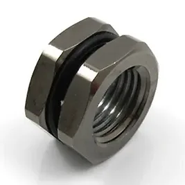 XSPC Adattatore Passaparete Femmina/Femmina 2x G1/4 - Nero Cromato XSPC Adattatore Passaparete Femmina/Femmina 2x G1/4 - Nero Cromato