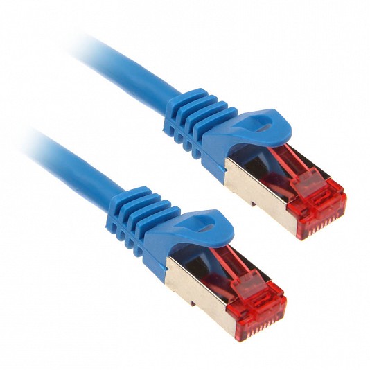 InLine Cavo Patch 5m Cat.6 1000 Mbit RJ45 - Blu InLine Cavo Patch 5m Cat.6 1000 Mbit RJ45 - Blu
