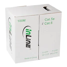 InLine Matassa Cavo Patch 100m Cat.6 1000 Mbit RJ45 - Arancione InLine Matassa Cavo Patch 100m Cat.6 1000 Mbit RJ45 - Arancione