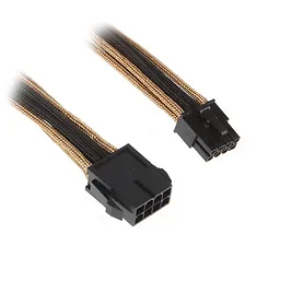 BitFenix Prolunga 8-Pin EPS12V - sleeved gold/black BitFenix Prolunga 8-Pin EPS12V - sleeved gold/black