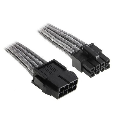 BitFenix Prolunga 8-Pin EPS12V - sleeved silver/black BitFenix Prolunga 8-Pin EPS12V - sleeved silver/black
